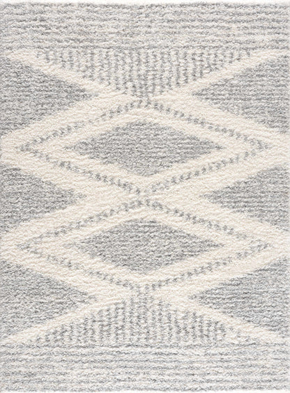 Gray Plush Area Rug - Cozy Home Decor Accent