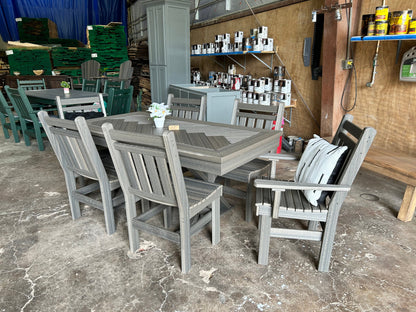 Outdoor Dining Chair Standard Canyon All Weather HDPE Lumber