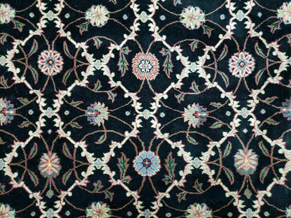 Handmade Wool Rug 6x9 Floral Oriental Hand Knotted Made In India