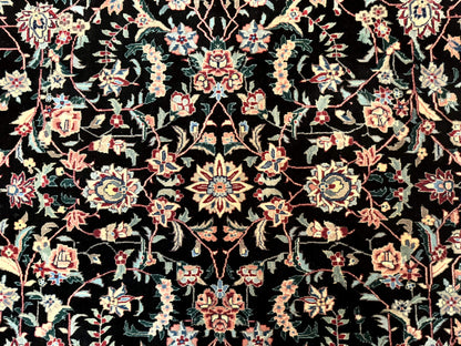 Large Sino Persian Rug 10x15, Floral Allover, Hand Knotted Wool Carpet, Fine