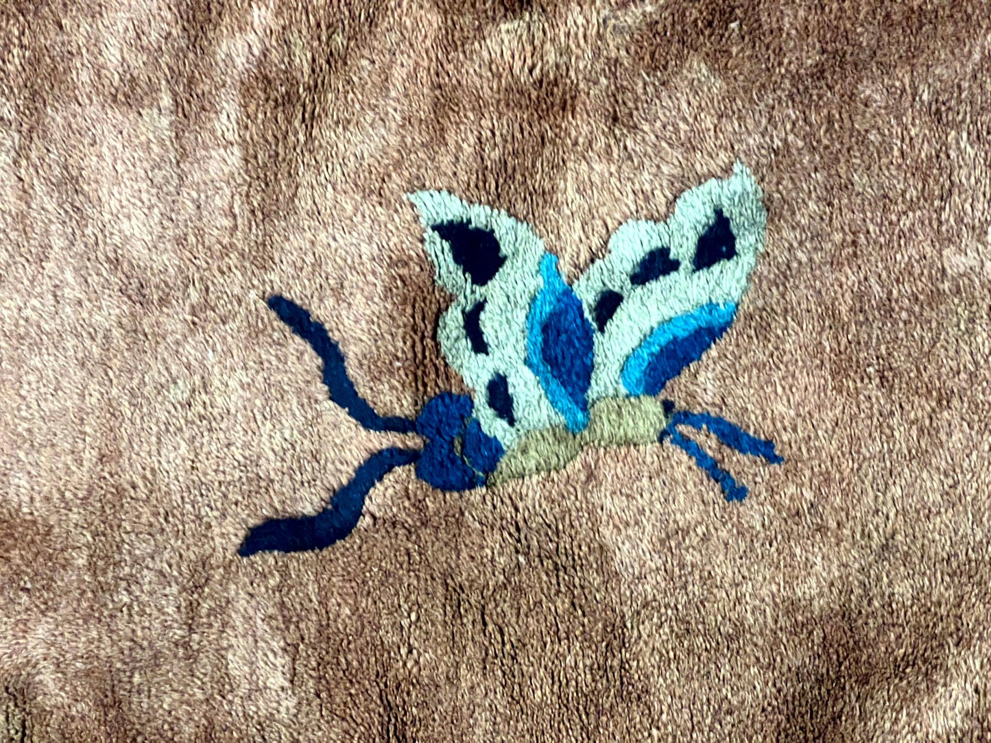 Antique Chinese Wool Rug 9x12 Hand Knotted Peking Carpet Handmade