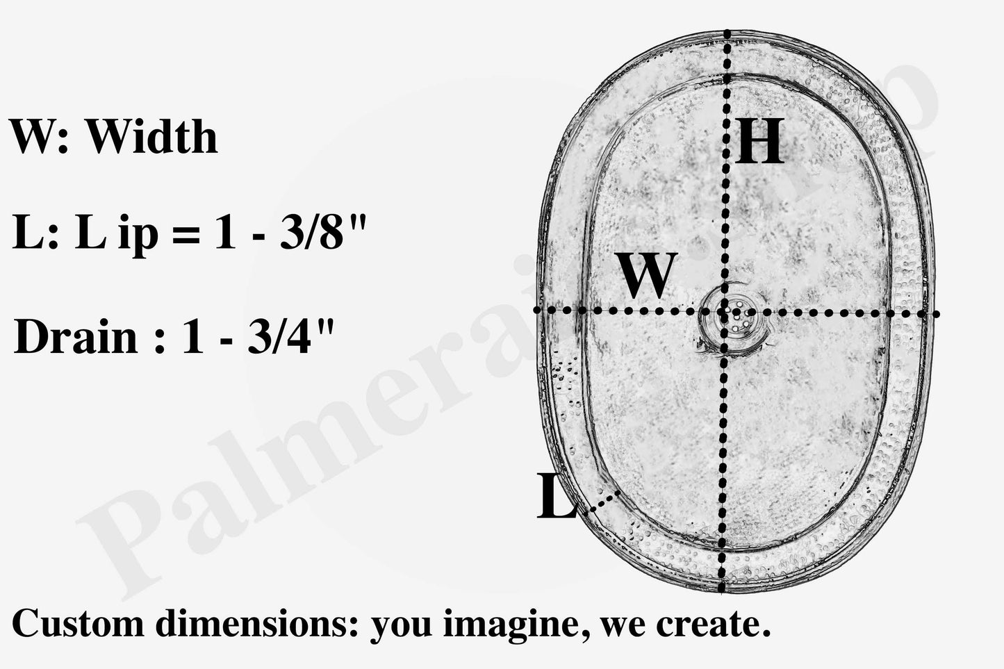 a drawing of a door with measurements for it