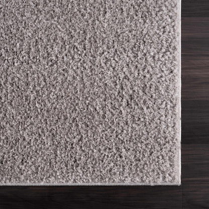 Gray Shag Rug - Washable Judy Collection for Cozy Home Decor