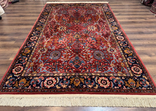 Karastan Rug Ispahan Vintage Wool Area Rug 5.9 X 9 Inches Classic 700 Series