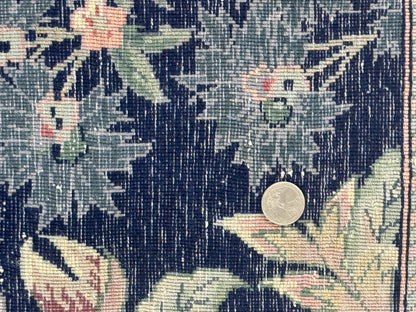 Sino Persian Rug 6x9, Navy Blue, Floral