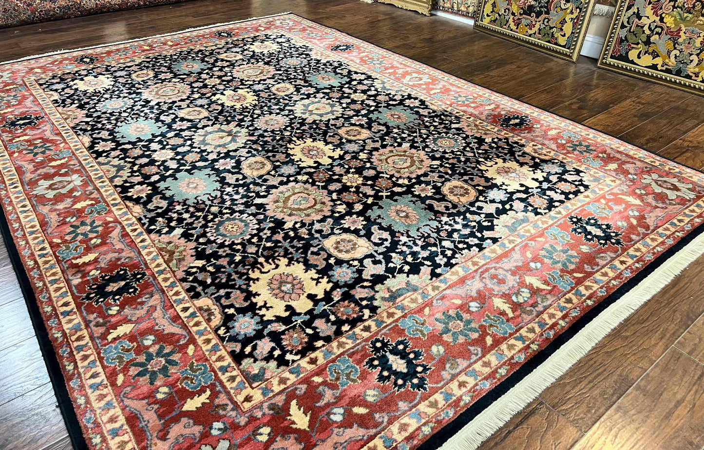 Karastan Rug 8 x 11.7, Karastan Williamsburg Kurdish Pattern 559, Wool Pile Vintage Karastan Carpet, Discontinued, Room SIzed Area Rug