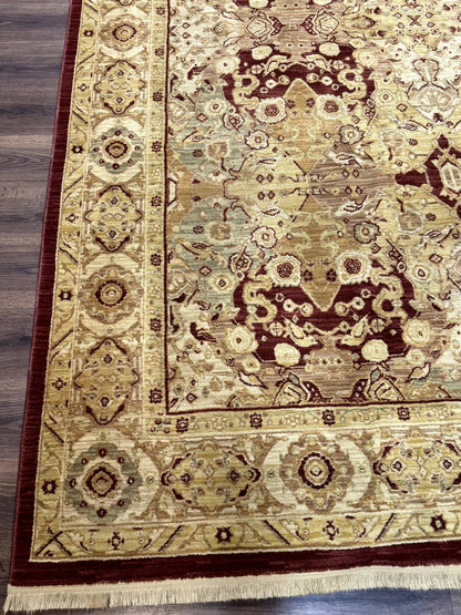 Traditional Rug 8x11 Power Loomed Nylon Area Rug Design Martha Stewart Signature Collection