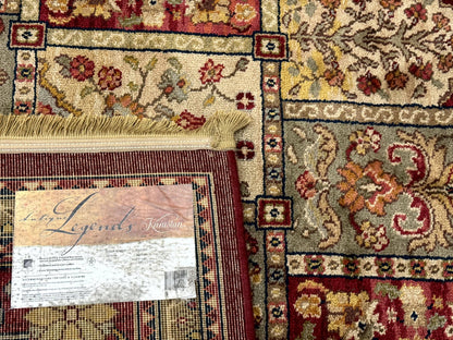 Karastan Bakhtiyari Rug Antique Legends Wool Carpet Multicolor Panel 8.8 x 10