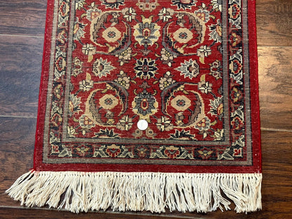 Persian Handmade Wool Rug Small Pak Red Traditional Area Rug