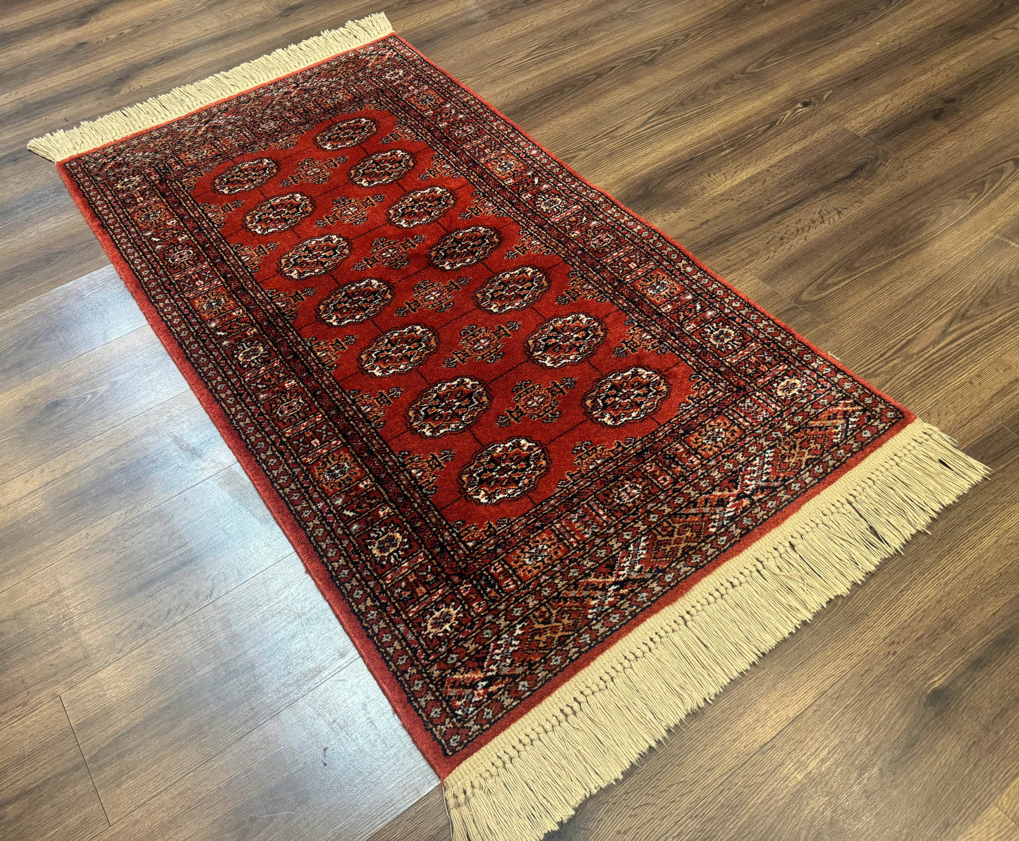 Karastan Bokhara Wool Rug 3x5 Antique Vintage Discontinued 700 Series