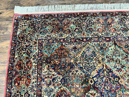 Karastan Kirman Multicolor Panel Rug 12x16 Wool Original Collection 700 Series