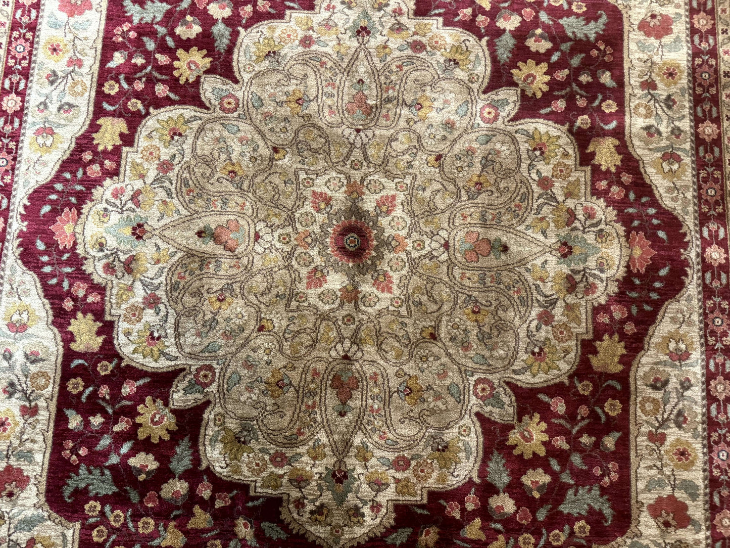 Karastan Rug 8.8 x 12, Antique Legends Royal Tabriz, Wool Pile, Vintage, Rare