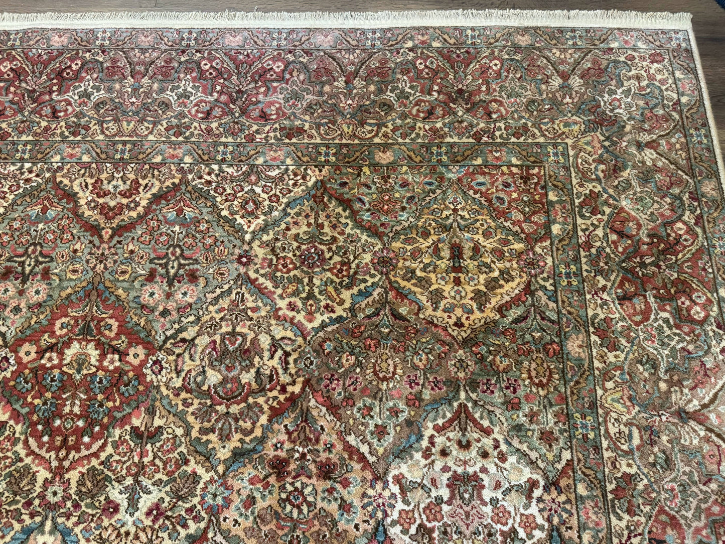 10x14 Karastan Empress Kirman Rug #700/719, Vintage Wool Discontinued Karastan