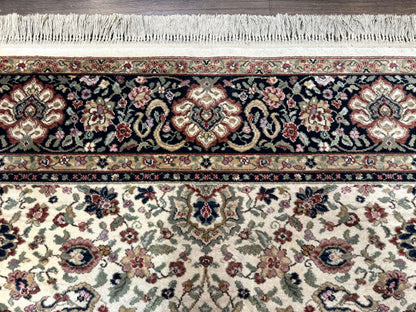 Karastan Rug 8.8 x 12 Ivory Indo Kirman #700/706, Wool Original Series