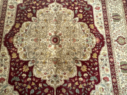 Karastan Rug Antique Legends Royal Tabriz Wool Pile Vintage Rare Design Collection