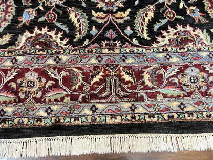 Indo Persian Rug 8x10 Hand Knotted Wool Floral Vintage Area Rug Nourison