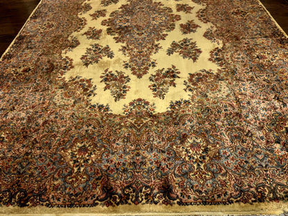 Karastan Kirman Rug 781 Antique Oriental Wool Area Rug 8.8 By 12 Feet
