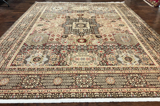 Premium Oriental Rug 10x11 Room Size Power Loomed Mamluk Vintage Carpet