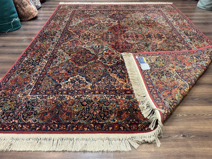 Karastan Kirman Multicolor Wool Rug 8.8 x 10.6 Ft Original 700 Series