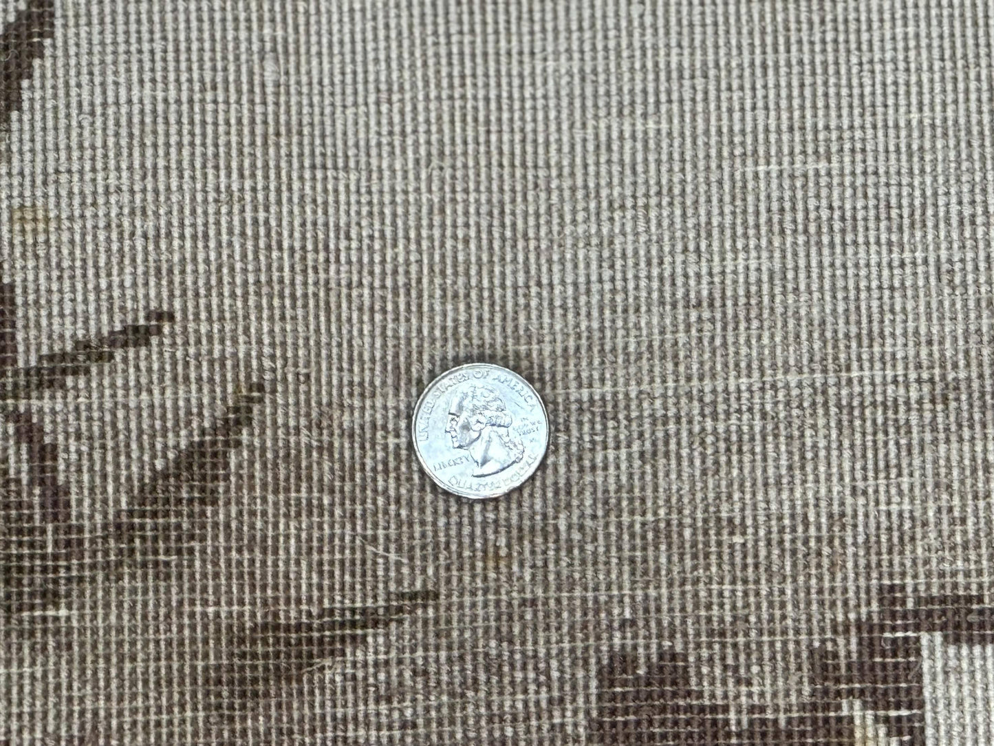 Silk Chinese Wall Hanging 2x4, Vintage Antique, Handmade, Bird on Mountain, Rug Tapestry