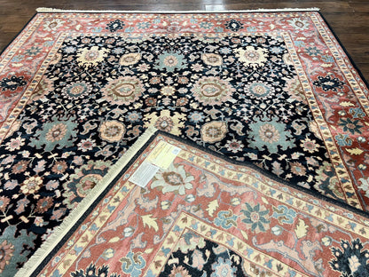 Karastan Rug 8 x 11.7, Karastan Williamsburg Kurdish Pattern 559, Wool Pile Vintage Karastan Carpet, Discontinued, Room SIzed Area Rug