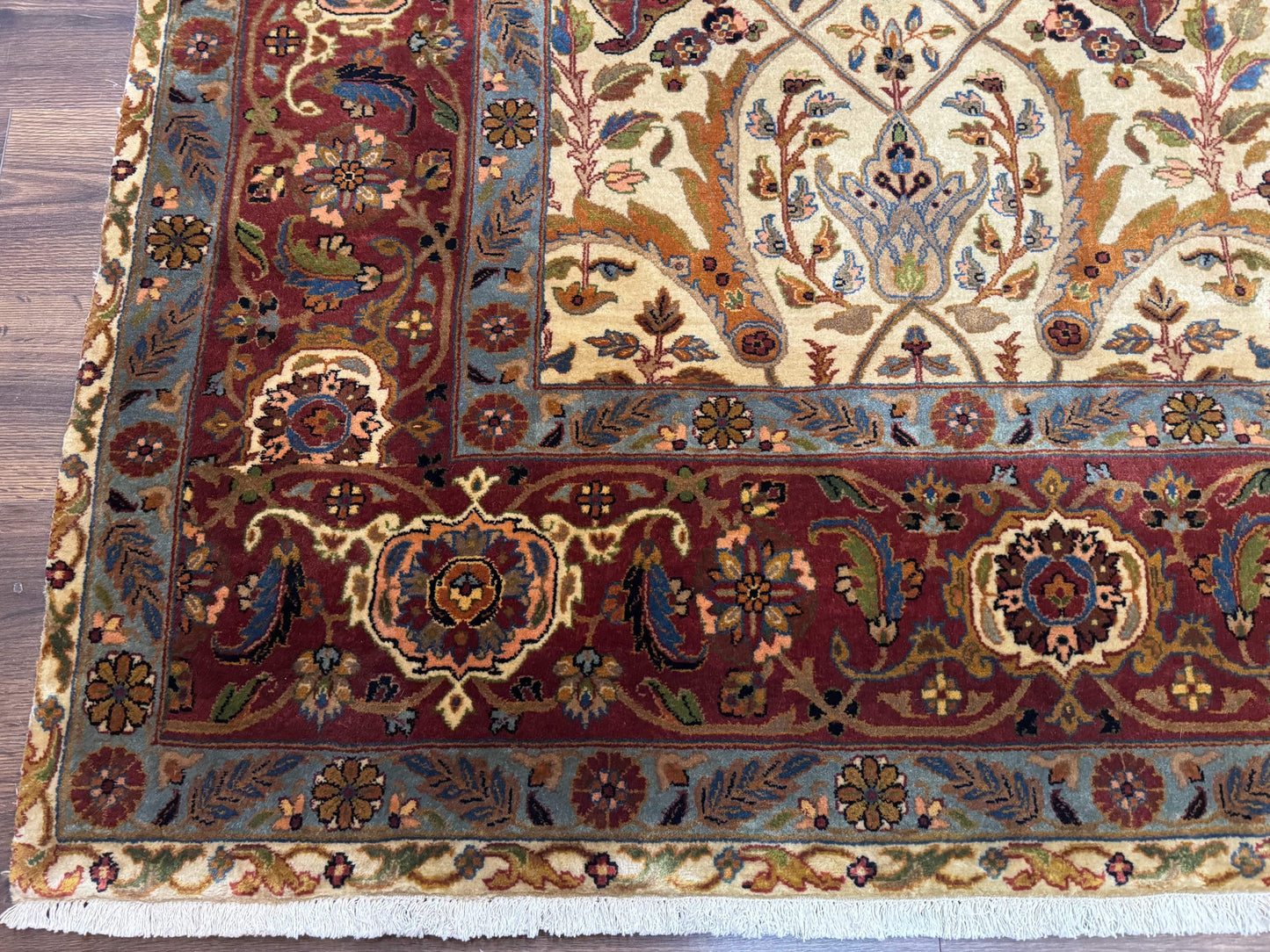 Persian Bidjar Rug 9x12 - Mustafi Allover Pattern - Traditional Carpet