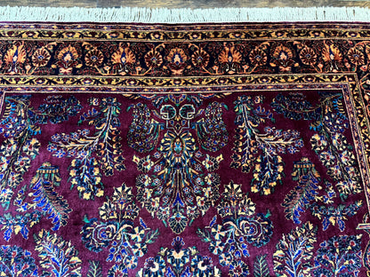 Karastan Rug Antique Wool Pile Sarouk Lanamar 8.6x12 Vintage Discontinued