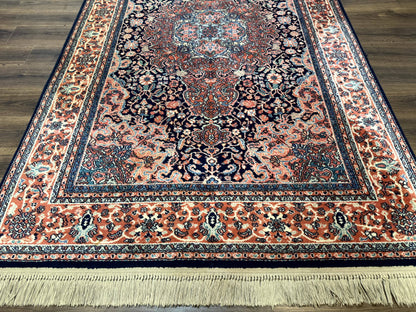 Karastan Kashan Medallion Rug 741 Wool Pile Vintage Original 700 Series