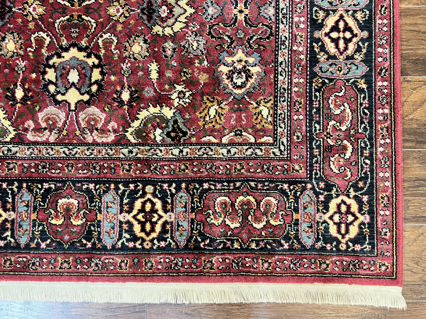 Karastan Rug 6x9, Williamsburg Herati #558, Wool Karastan Carpet, Vintage Karastan Persian Area Rug, Wool Pile