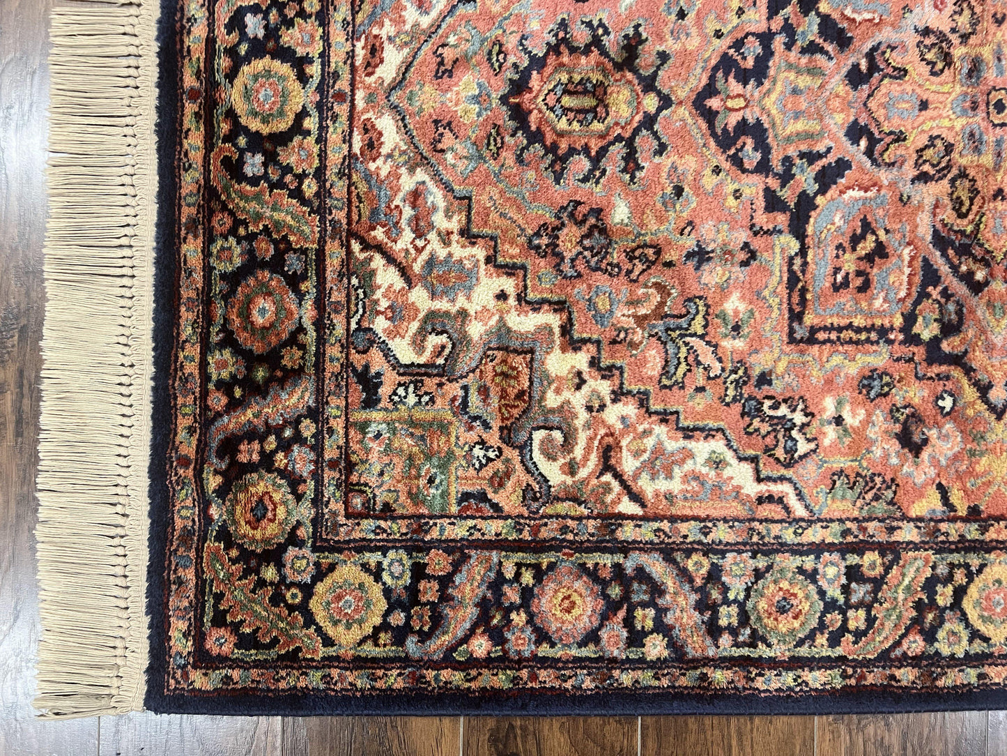 Karastan Rug Heriz Wool Rug 4x6 726 Vintage Discontinued 700 Series