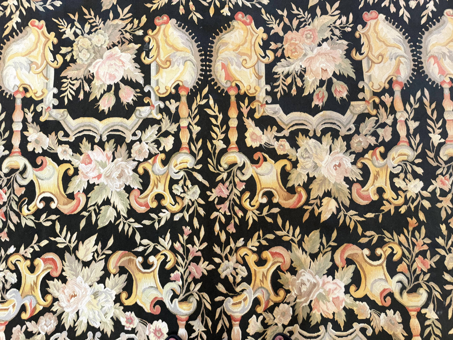 Palace Size Aubusson Rug 12x18 Vintage Handmade Handwoven Wool Masterpiece