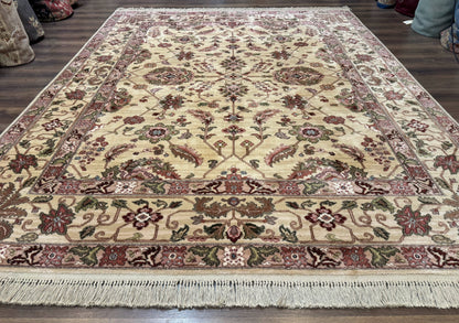 Karastan Agra Rug Wool Pile Vintage 8.8 x 10.6 Rare 700 Series Discontinued