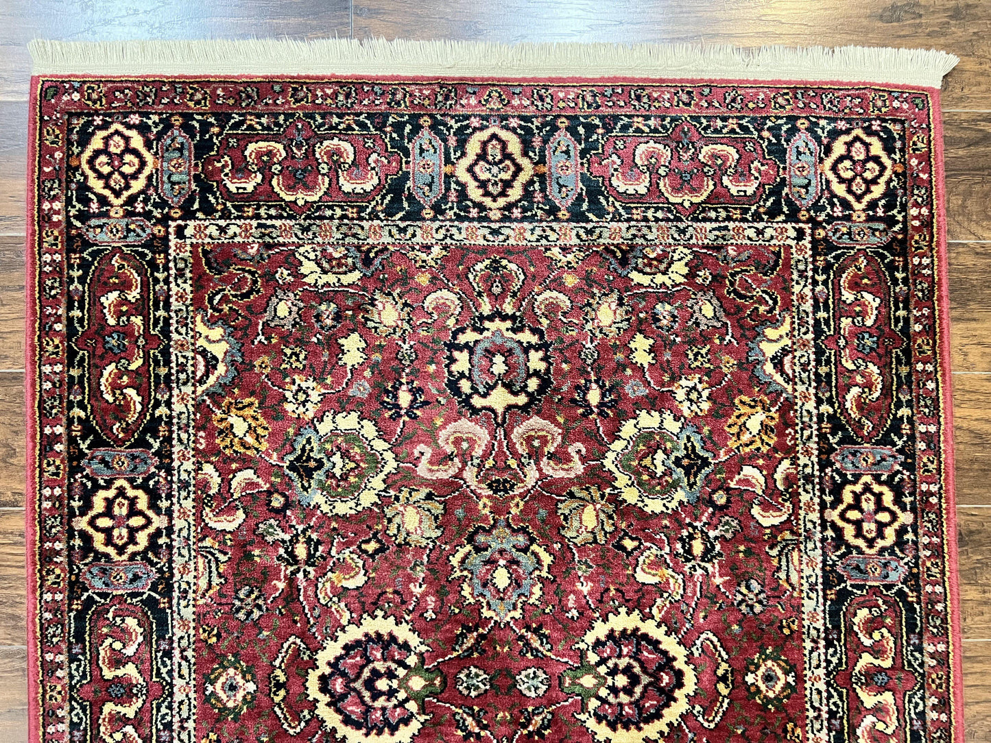 Karastan Rug 4x6, Williamsburg Herati #558, Wool Karastan Carpet, Vintage Karastan Persian Area Rug, Wool Pile