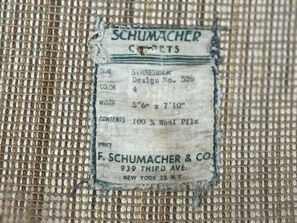 Vintage Rya Shag Rug 5.5 x 7.7