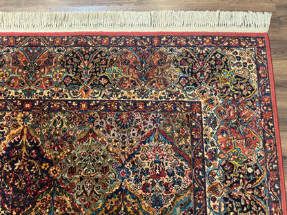 Karastan Kirman Multicolor Wool Rug 8.8 x 10.6 Ft Original 700 Series