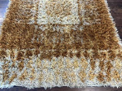 Vintage Rya Shag Rug 5.5 x 7.7