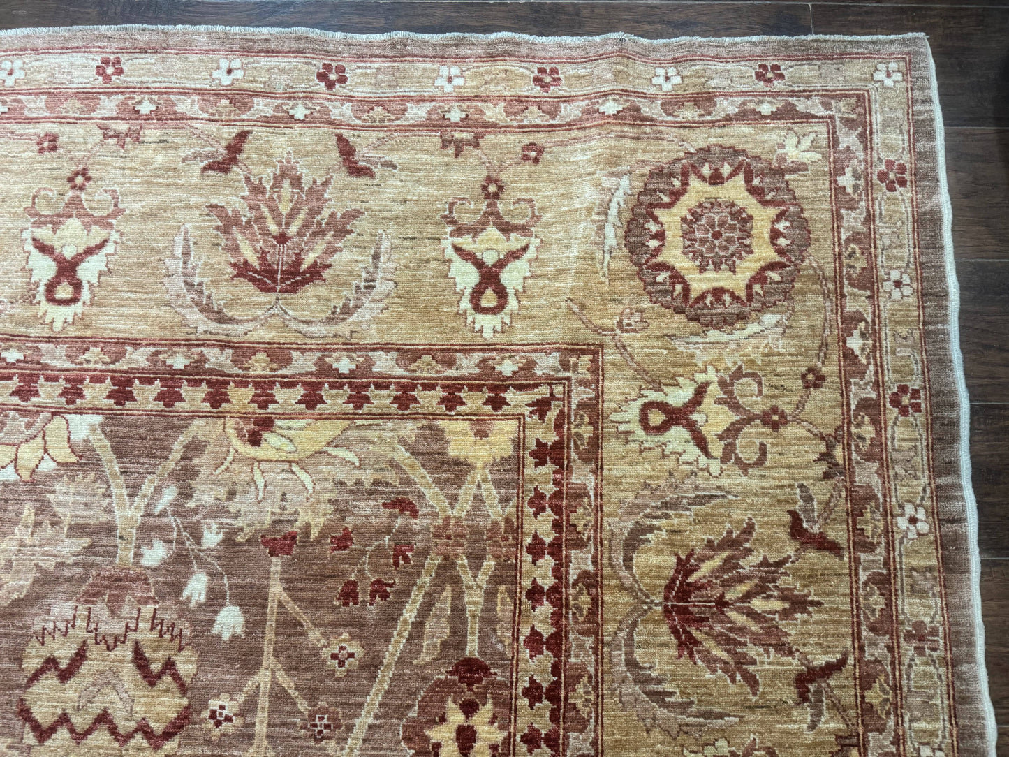 Pakistani Rug 10x14, Large Peshawar Chobi Carpet