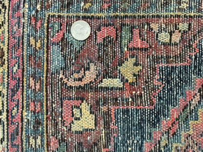 Antique Persian Tribal Rug 3.6 x 5, Hamadan Angelas Rug