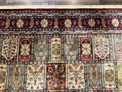 Karastan Bakhtiyari Rug Antique Legends Wool Carpet Multicolor Panel 8.8 x 10