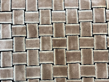 Tibetan Rug 9x12 Handmade Wool Modern Design Area Rug Accent