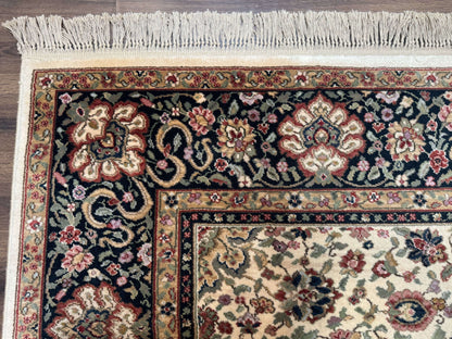 Karastan Rug 8.8 x 12 Ivory Indo Kirman #700/706, Wool Original Series