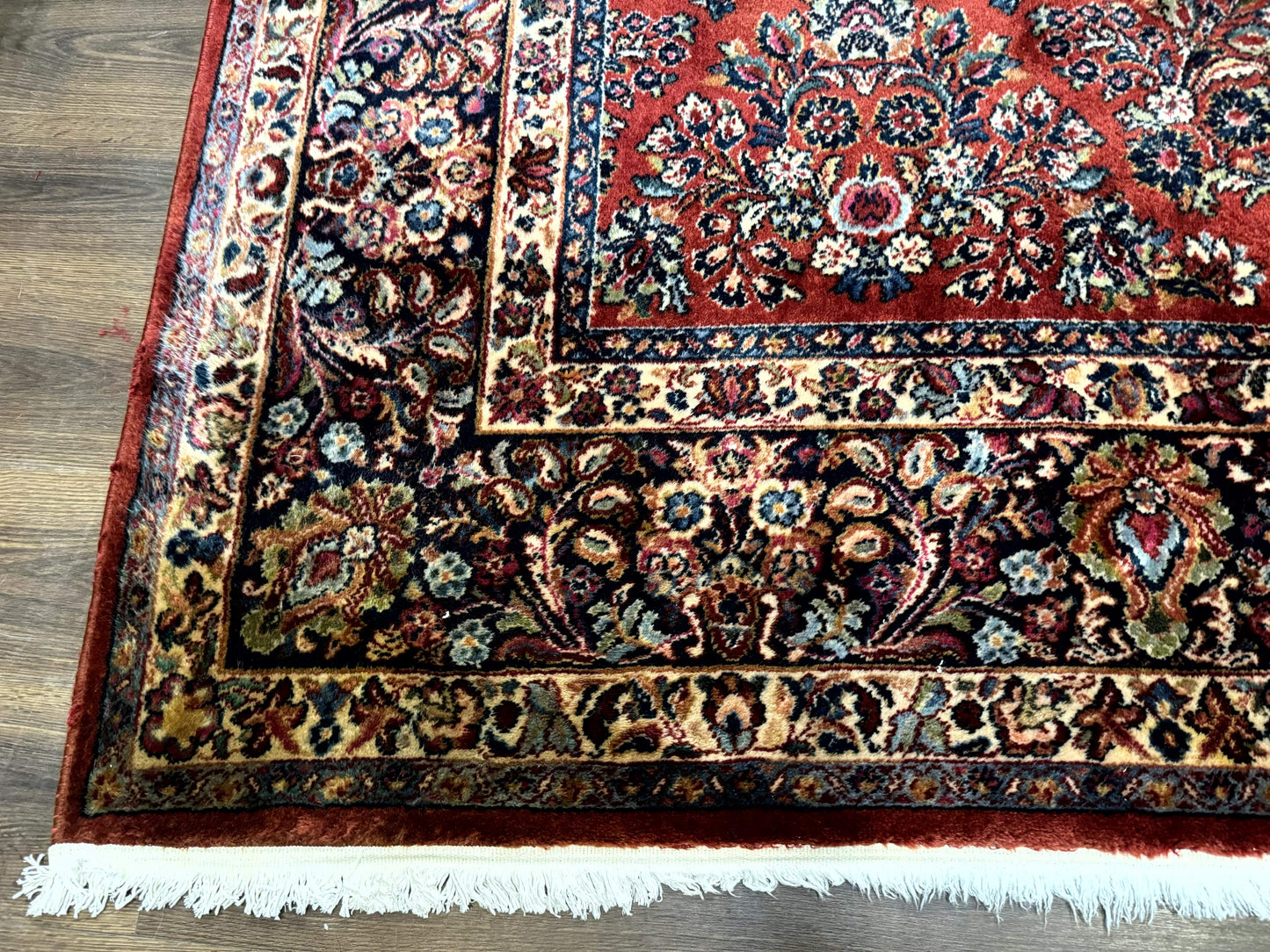 10x18 Karastan Sarouk Rug #785, Wool Large Palace Sized Vintage Karastan Carpet