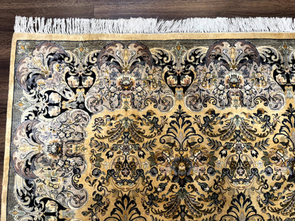 Pak Persian Rug 8x10, Allover Pattern, Fine 225 KPSI, Cream