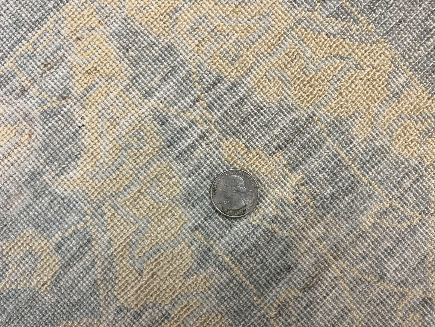 Handmade Pakistani Wool Rug 5x6.6 Floral Pattern Spanish Style Vintage Charm