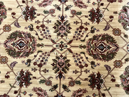 Karastan Agra Rug Wool Pile Vintage 8.8 x 10.6 Rare 700 Series Discontinued