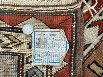 Turkish Milas Rug 10x13 Hand Knotted Wool Vintage Gray Area Rug