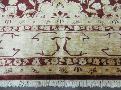 10' X 15' Hand Made Pakistan Wool on Cotton Rug Peshawar # 200A