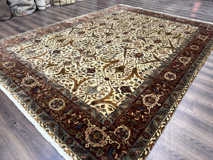 Persian Bidjar Rug 9x12 - Mustafi Allover Pattern - Traditional Carpet