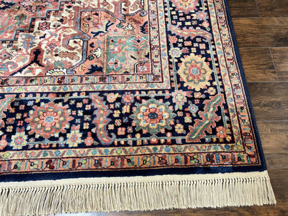 Karastan Rug 8.8 x 12, Karastan Heriz #726, Wool Pile Karastan Area Rug, Rare Hard to Find, Original 700 Series