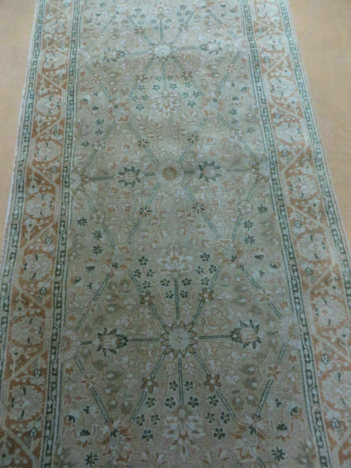 2' 8" X 12' SAFAVIEH Vintage Handmade Pakistan Wool Rug Runner Hand Knotted Wow